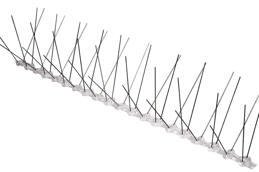 Bird spikes used for bird proofing in Johannesburg
